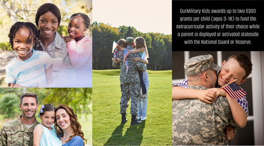 $300 grant for kids activities if your NATIONAL GUARD soldier is... on orders longer than 90 days, and your kids are 3-18 years old! Check is out: