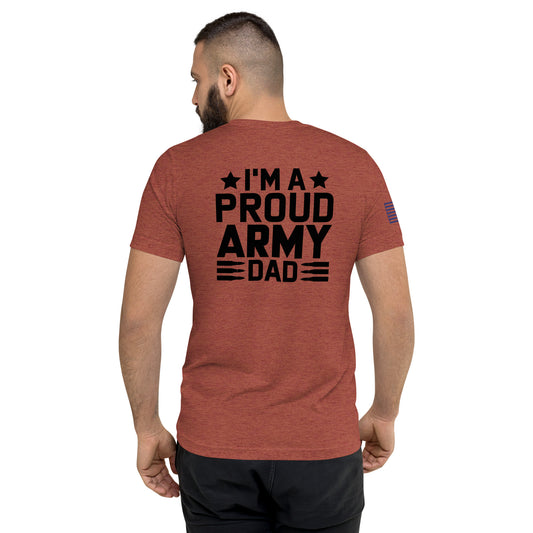 Proud Army Dad Short Sleeve T-shirt